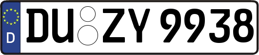 DU-ZY9938