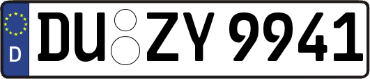 DU-ZY9941