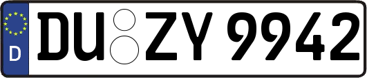 DU-ZY9942