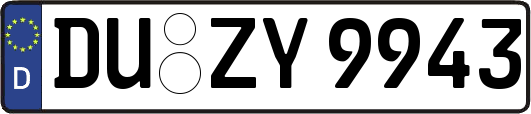 DU-ZY9943