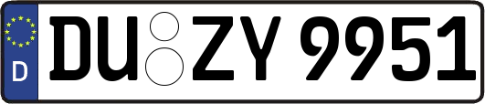 DU-ZY9951