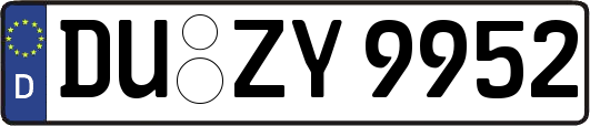 DU-ZY9952
