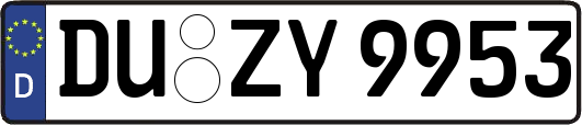 DU-ZY9953