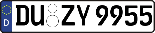 DU-ZY9955