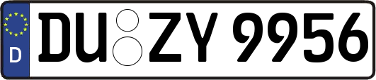 DU-ZY9956
