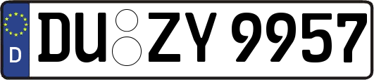 DU-ZY9957