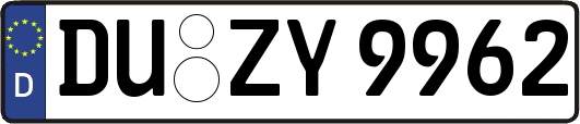 DU-ZY9962