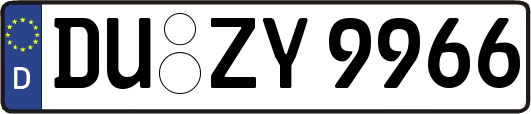 DU-ZY9966