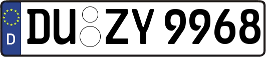 DU-ZY9968