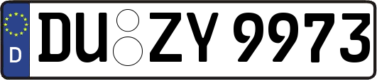 DU-ZY9973