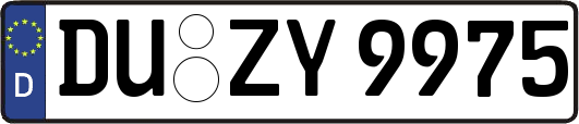 DU-ZY9975