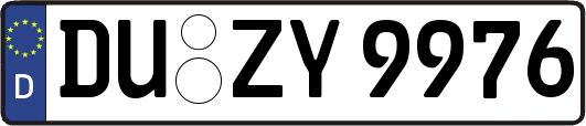 DU-ZY9976