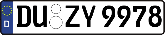 DU-ZY9978