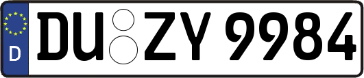 DU-ZY9984