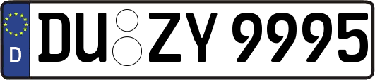 DU-ZY9995