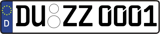 DU-ZZ0001