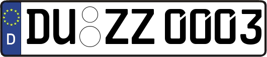 DU-ZZ0003