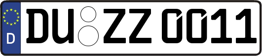 DU-ZZ0011