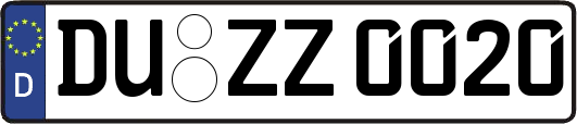 DU-ZZ0020