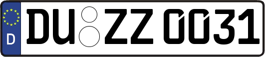 DU-ZZ0031