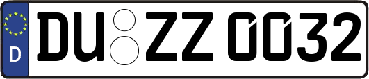 DU-ZZ0032