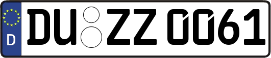 DU-ZZ0061