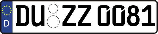DU-ZZ0081