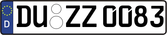 DU-ZZ0083