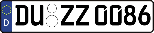 DU-ZZ0086