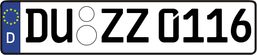 DU-ZZ0116