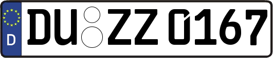 DU-ZZ0167