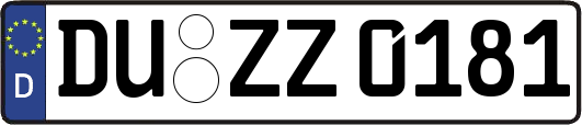 DU-ZZ0181