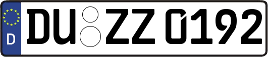 DU-ZZ0192