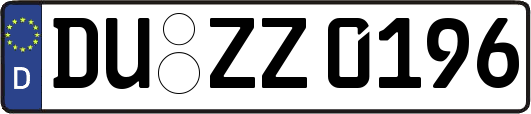DU-ZZ0196