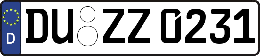DU-ZZ0231