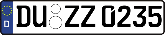 DU-ZZ0235