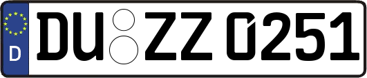 DU-ZZ0251