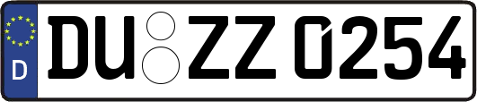 DU-ZZ0254