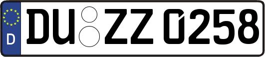 DU-ZZ0258