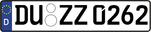 DU-ZZ0262