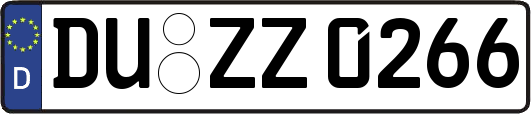 DU-ZZ0266