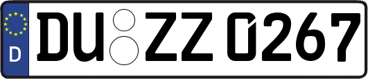 DU-ZZ0267