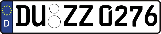 DU-ZZ0276