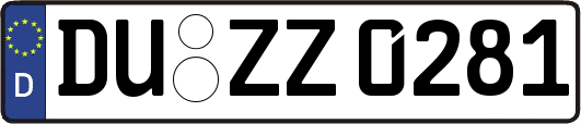 DU-ZZ0281