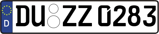 DU-ZZ0283