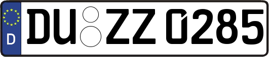 DU-ZZ0285