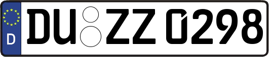 DU-ZZ0298