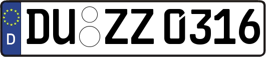 DU-ZZ0316
