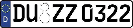 DU-ZZ0322