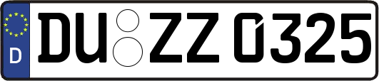 DU-ZZ0325